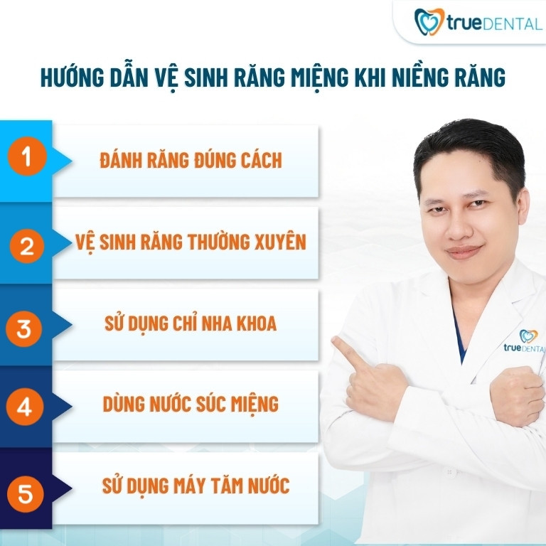 NIỀNG RĂNG SAU BAO LÂU THÌ ĐƯỢC ĂN UỐNG BÌNH THƯỜNG? 4 Hướng dẫn vệ sinh răng miệng khi niềng răng