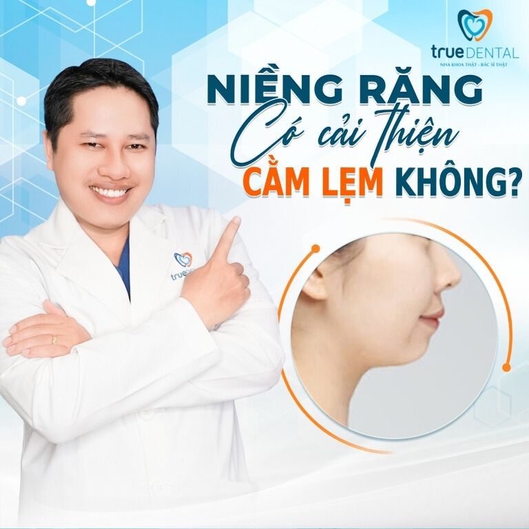 CẰM LẸM NIỀNG RĂNG CÓ ĐƯỢC KHÔNG? CÓ LÀM CẰM BỚT LẸM KHÔNG? 2 Cằm lẹm niềng răng có hiệu quả không