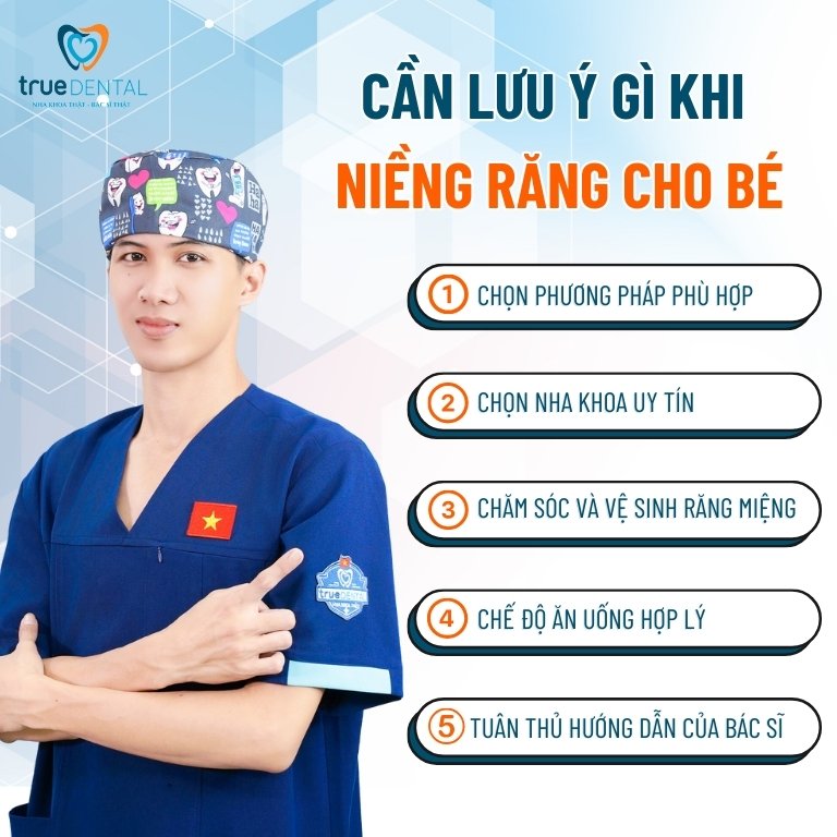 NIỀNG RĂNG CHO TRẺ EM: LỢI ÍCH VÀ NHỮNG LƯU Ý CẦN BIẾT 5 lưu ý gì khi niềng răng cho trẻ em