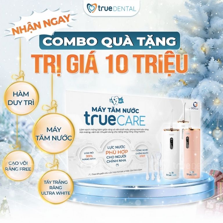 "10 GIÂY TÍCH TẮC - RINH QUÀ TỨC KHẮC" BÙNG NỔ KHUYẾN MÃI CUỐI NĂM TẠI TRUE DENTAL 3 SIÊU SALE Cuối Năm – Trợ Giá Lên Đến 50% Các Dịch Vụ