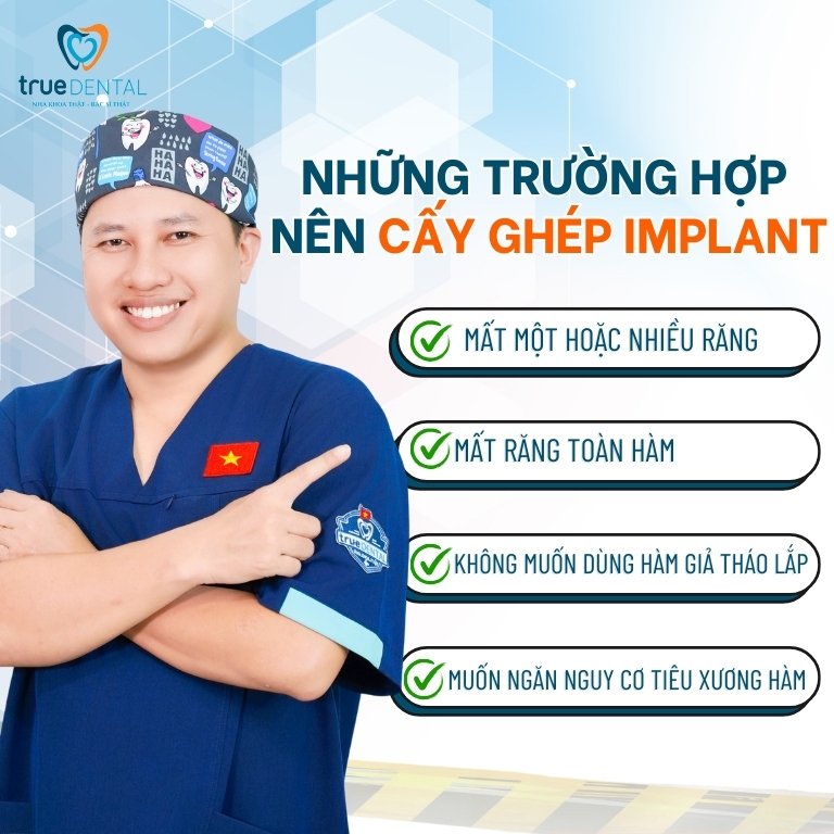 SAU KHI NHỔ RĂNG BAO LÂU THÌ CÓ THỂ CẤY GHÉP IMPLANT ĐƯỢC? 1 Những trường hợp nên cấy ghép Implant sau khi nhổ răng