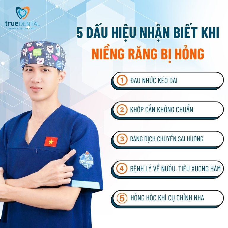NIỀNG RĂNG BỊ HỎNG: DẤU HIỆU VÀ CÁCH KHẮC PHỤC BẠN NÊN BIẾT 2 Dấu hiệu nhận biết niềng răng bị hỏng