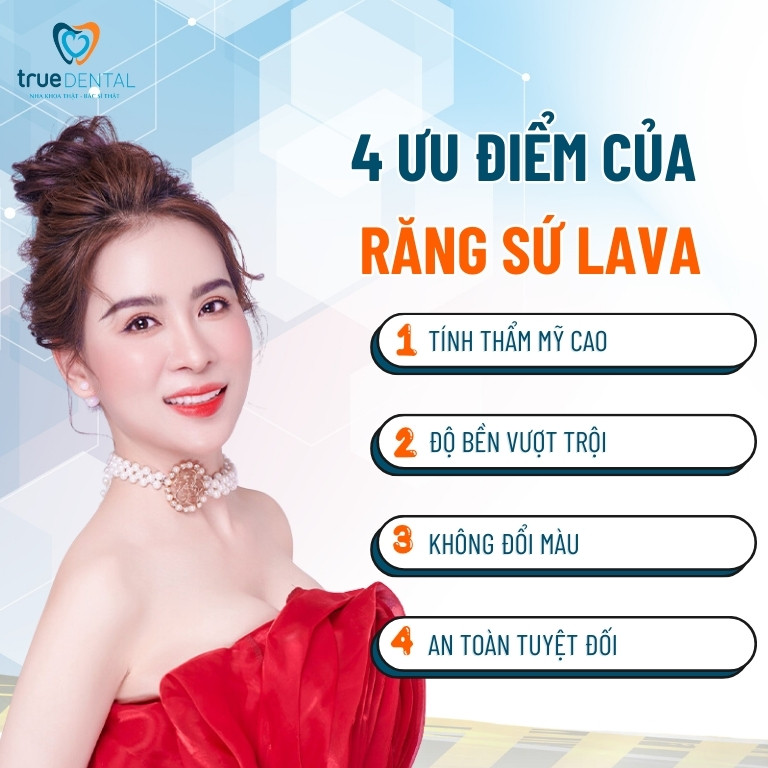 RĂNG SỨ LAVA CÓ TỐT KHÔNG? GIÁ RA SAO? NÊN DÙNG LOẠI NÀO? 3 Răng sứ Lava nổi bật với nhiều ưu điểm vượt trội