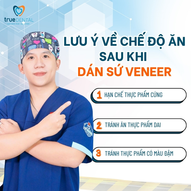 SAU KHI THẨM MỸ RĂNG SỨ VENEER CÓ ĂN NHAI BÌNH THƯỜNG ĐƯỢC KHÔNG? 4 Lưu ý về chế độ ăn sau khi dán sứ Veneer