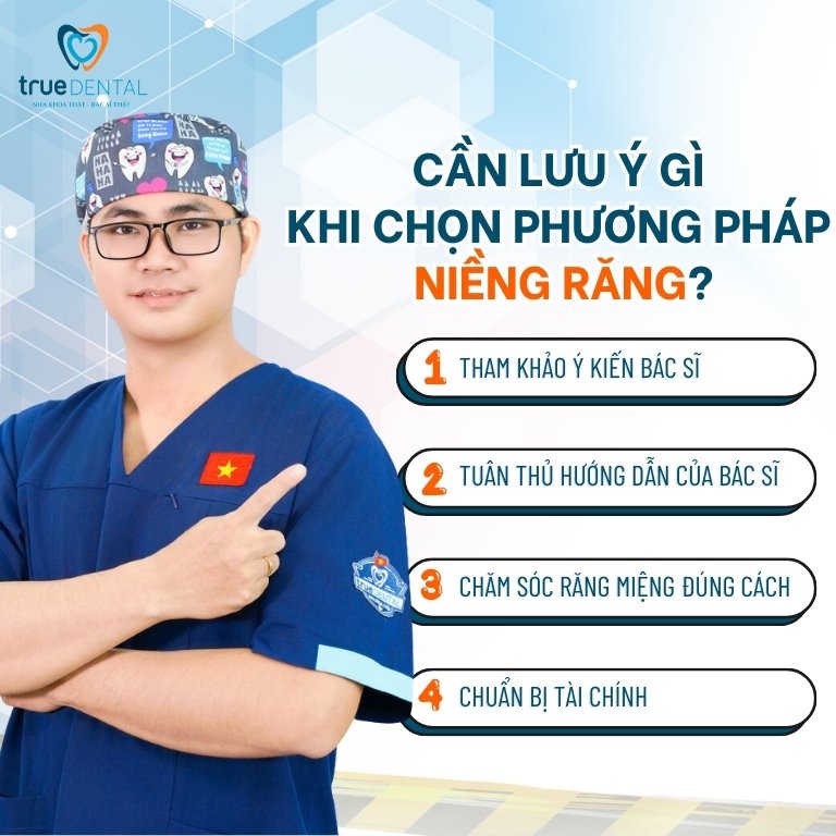 CÁC LOẠI NIỀNG RĂNG PHỔ BIẾN NHẤT THỊ TRƯỜNG HIỆN NAY 8 Cần lưu ý gì khi lựa chọn phương pháp niềng răng?