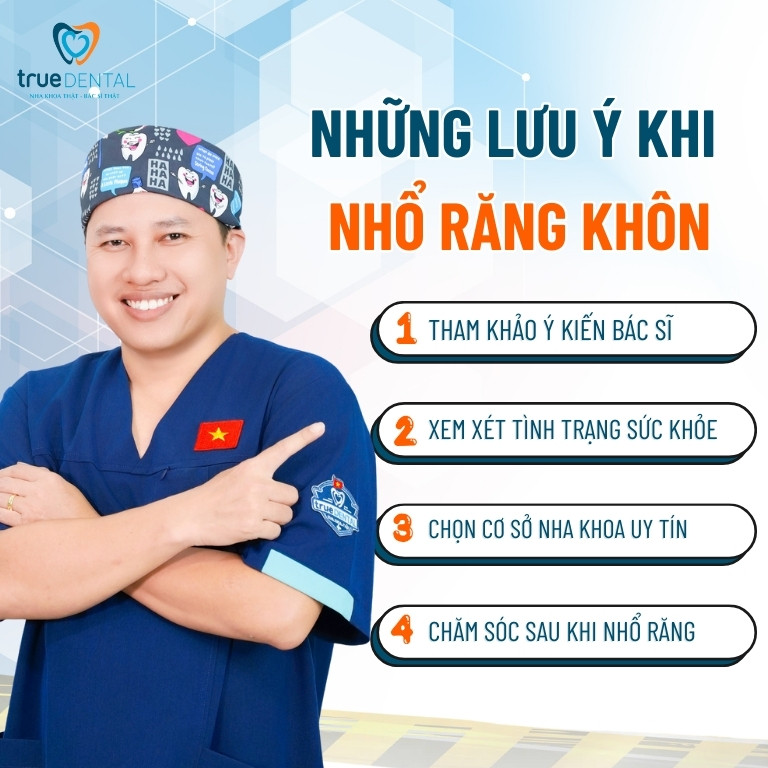 NHỔ RĂNG KHÔN CÓ CẦN THIẾT KHÔNG? KHI NÀO NÊN LOẠI BỎ RĂNG SỐ 8 4 Những lưu ý khi quyết định nhổ răng khôn