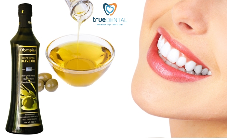 Cách làm trắng răng tại nhà hiệu quả, đơn giản nhanh nhất 12 Dùng dầu oliu để làm trắng răng