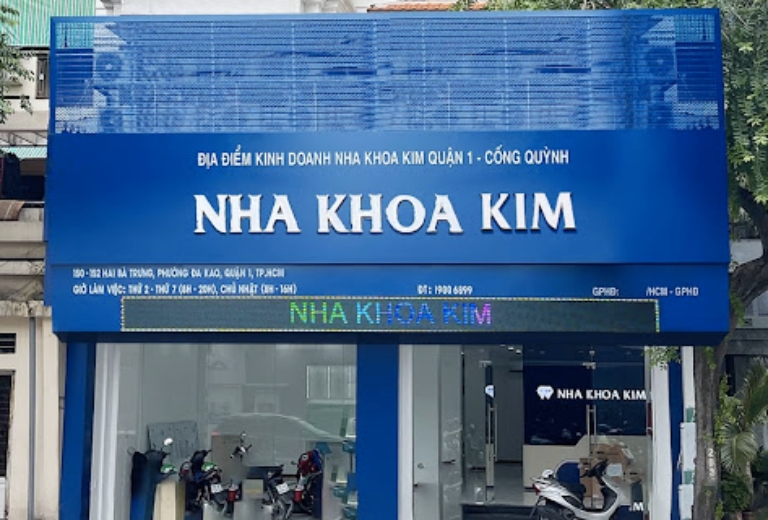 10 NHA KHOA QUẬN 1 UY TÍN, CHẤT LƯỢNG BÁC SĨ GIỎI 9 Nha Khoa Kim cơ sở quận 1