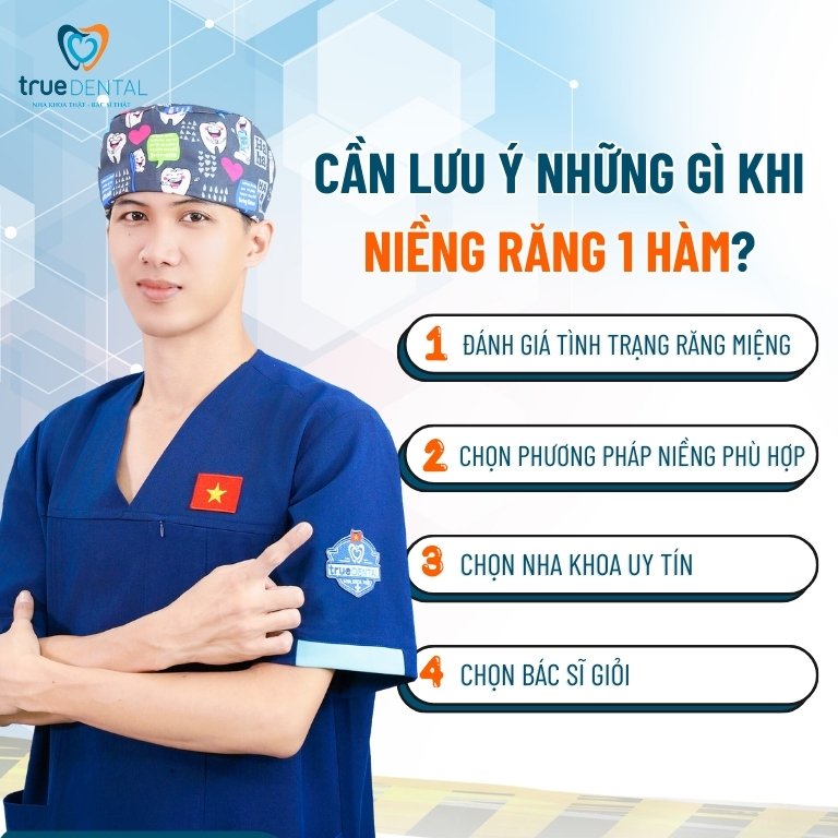Niềng răng 1 hàm mất bao lâu, giá bao nhiêu tiền? 4 Cần lưu ý những gì khi niềng răng 1 hàm?