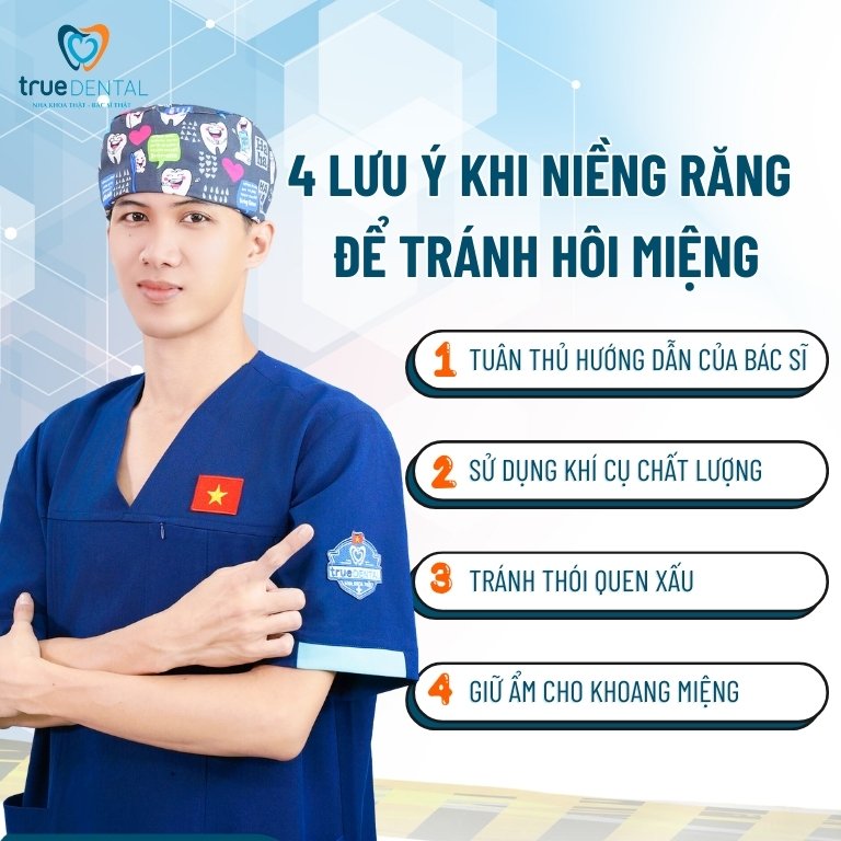 NIỀNG RĂNG CÓ BỊ HÔI MIỆNG KHÔNG? LÀM SAO ĐỂ ĐIỀU TRỊ? 6 Lưu ý khi niềng răng để tránh hôi miệng