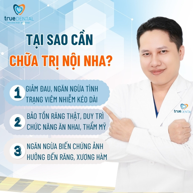 Điều trị nội nha là gì? Khi nào cần điều trị nội nha? 2 Tại sao cần chữa trị nội nha?