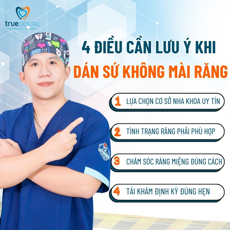 Kỹ thuật dán sứ veneer không mài răng là gì? 6 Những điều cần lưu ý khi dán sứ không mài răng