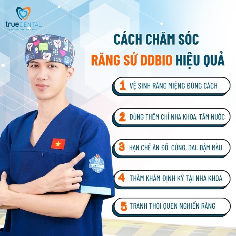 Răng sứ DDBio của nước nào? Có tốt không? 4 Cách chăm sóc răng sứ Ddbio hiệu quả nhất