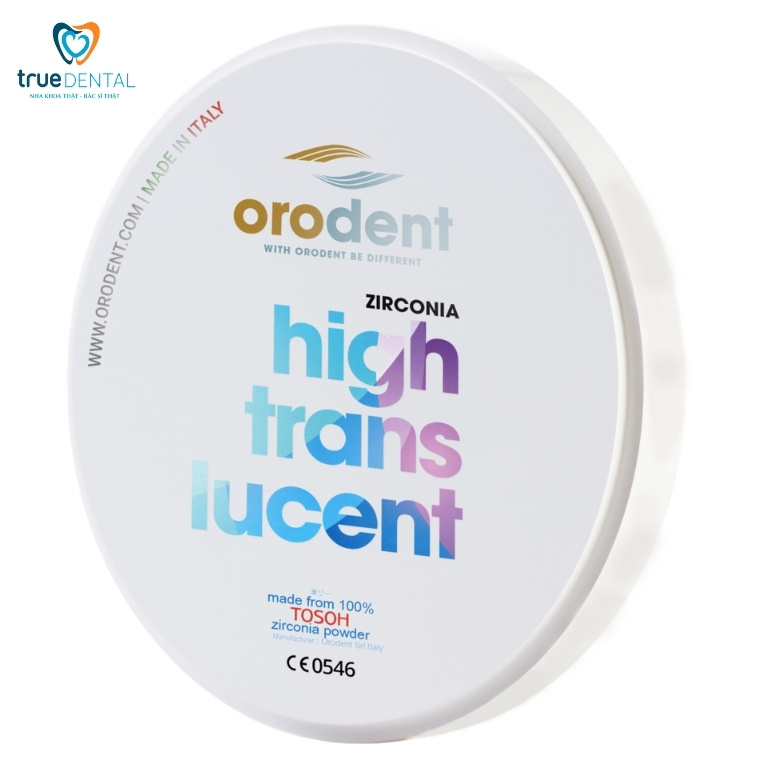 Răng sứ Orodent có bao nhiêu loại? Giá bao nhiêu? 5 Orodent High Translucent