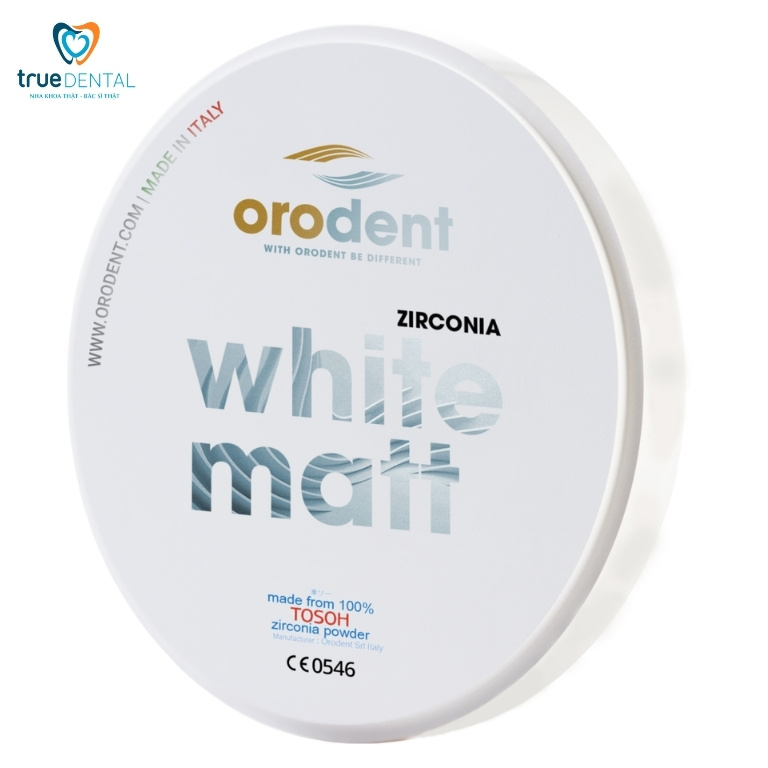 Răng sứ Orodent có bao nhiêu loại? Giá bao nhiêu? 2 Orodent White Matt