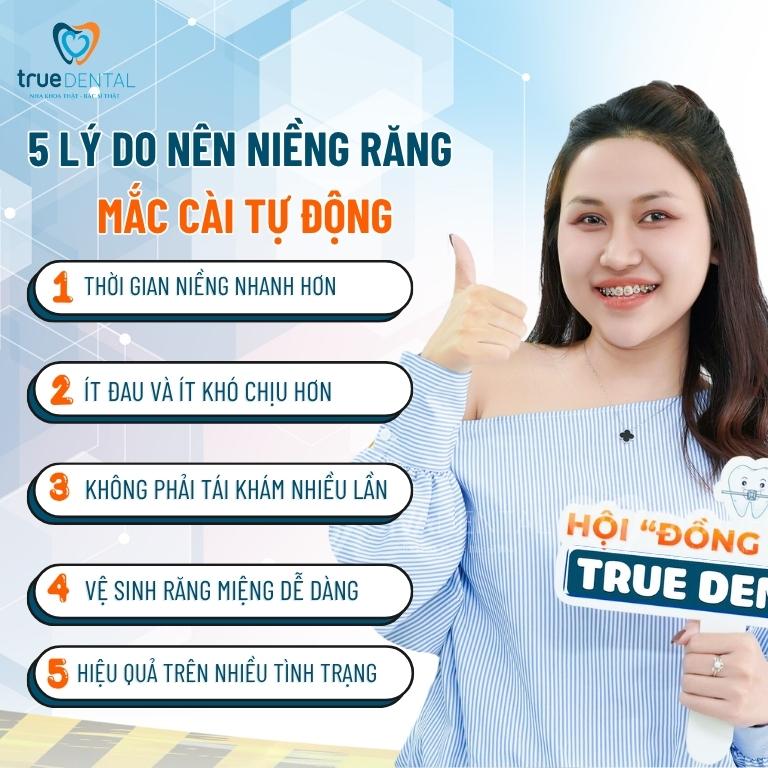 Từ A-Z Về Mắc Cài Tự Động: Chọn Sao Cho Đúng? 7 5 lý do nên niềng răng mắc cài tự động