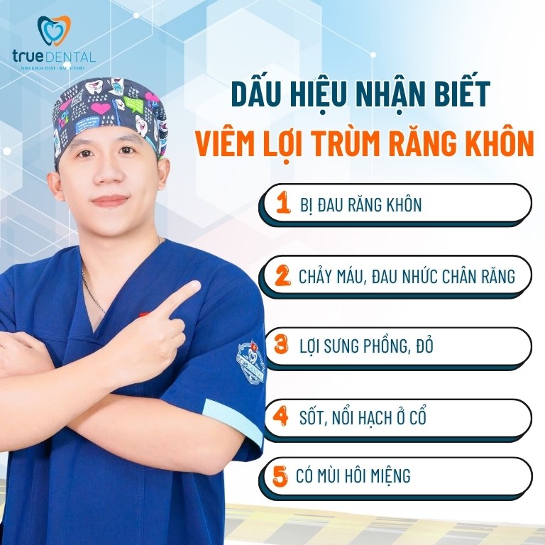Viêm lợi răng khôn có tự khỏi không? Điều trị như thế nào? 3 Dấu hiệu nhận biết viêm lợi trùm răng khôn