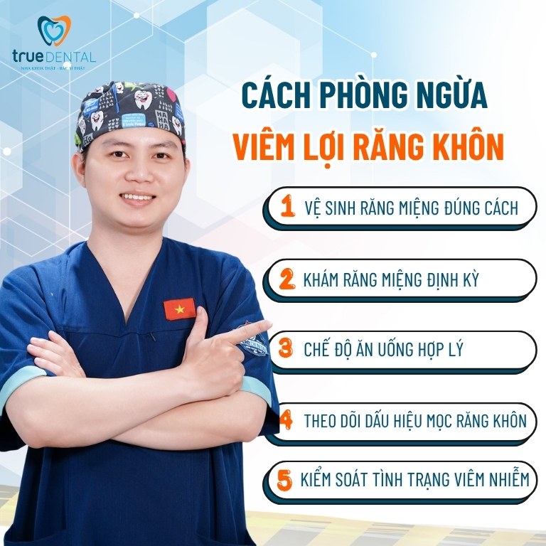 Viêm lợi răng khôn có tự khỏi không? Điều trị như thế nào? 7 Cách phòng ngừa viêm lợi răng khôn