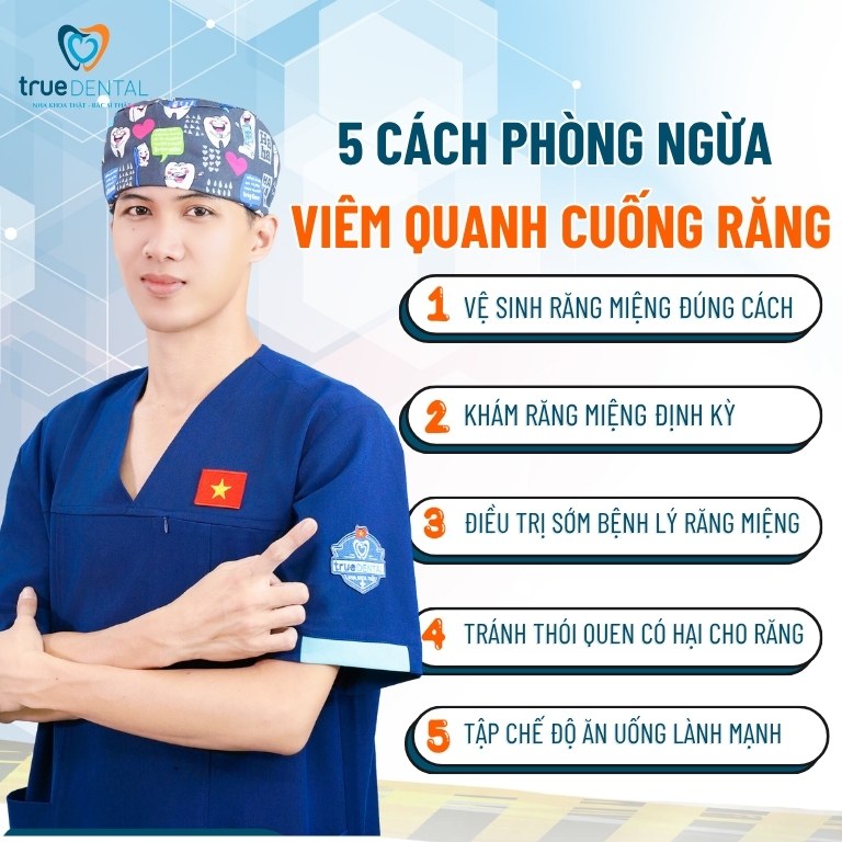 Viêm quanh cuống răng: Nguyên nhân và cách chữa trị 9 5 cách phòng ngừa viêm quanh cuống răng