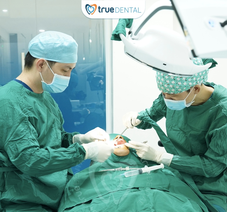 Nha khoa cấy ghép Implant tại TPHCM đáng tin cậy 7 Quy trình cấy ghép Implant tại True Dental