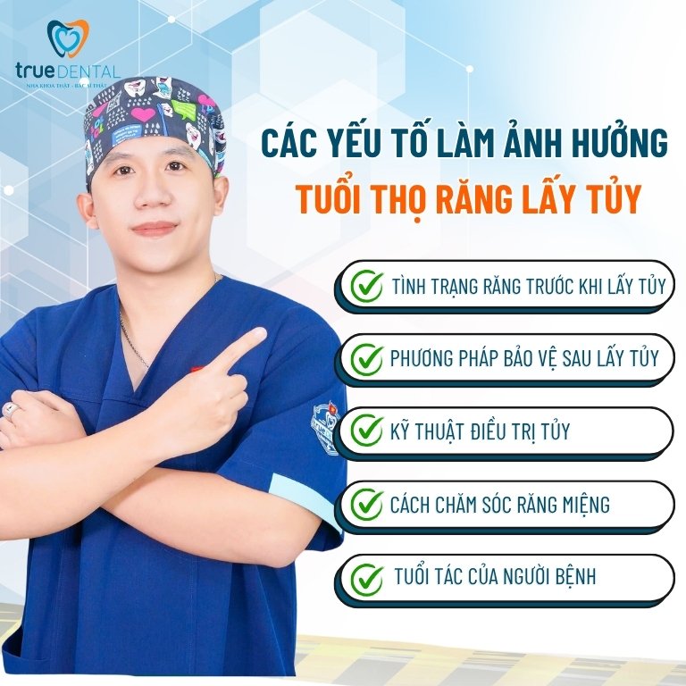 Răng lấy tủy có tồn tại được hết đời 3 5 yếu tố có thể làm ảnh hưởng tuổi thọ răng lấy tủy