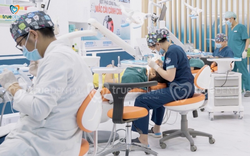 các dịch vụ nha khoa đang có tại True Dental