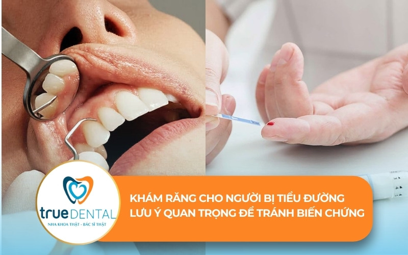 Khám răng cho người bị tiểu đường