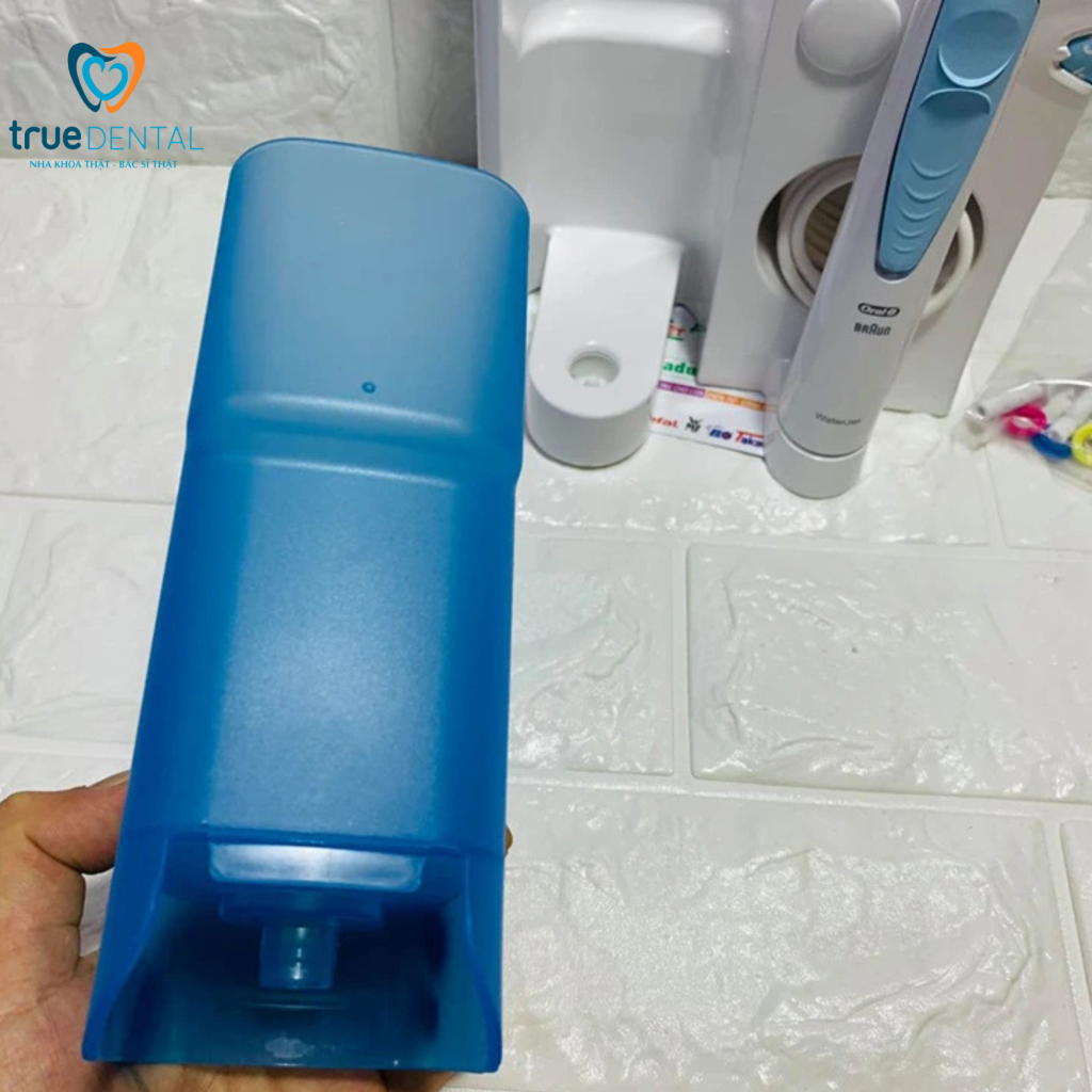 Máy tăm nước có thay thế hoàn toàn chỉ nha khoa không