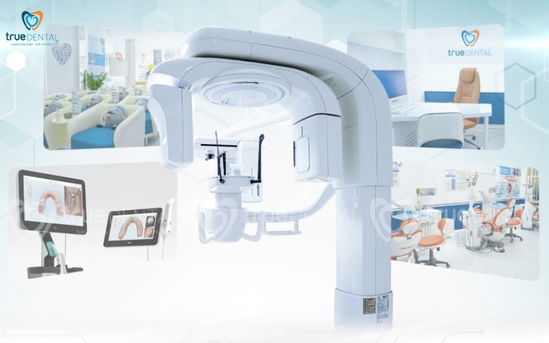 Quy trình bọc răng sứ thẩm mỹ cho răng hô tại Nha khoa True Dental